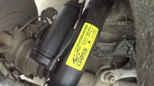 Задние амортизаторы Mercedes-Benz GL, ML W164, W166 (монтаж и демонтаж).