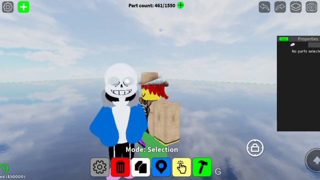 Roblox obby creator / Unions (holes) on sans model tutorial смотреть онлайн