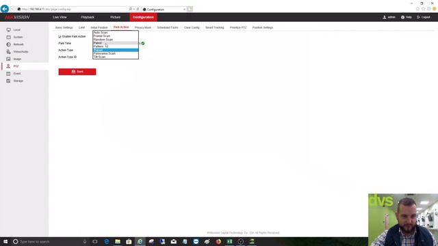 How to set up presets and patrols on a Hikvision PTZ смотреть онлайн