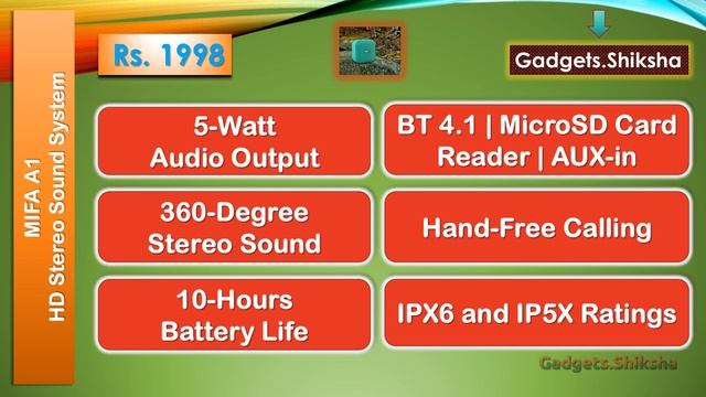 Best Mobile Speaker under 2000 Rupees (हिंदी में) | #MIFA A1 смотреть онлайн