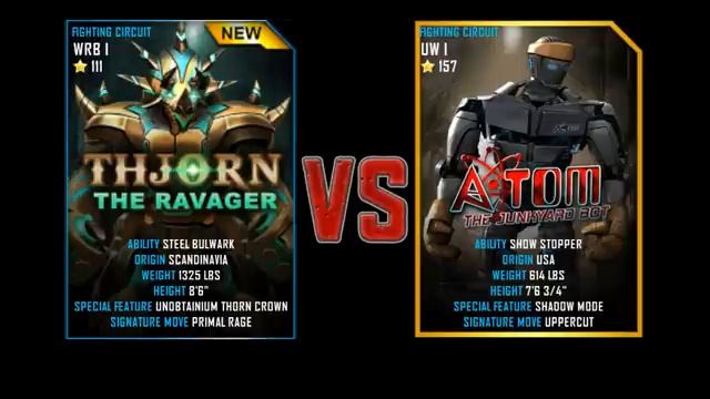 Real Steel WRB FINAL ALL SUPERBOTS VS ATOM Series of fights NEW ROBOT (Живая Сталь) 28.28.769 смотреть онлайн