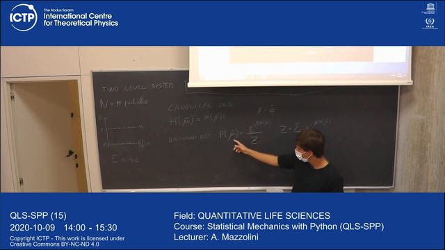 Statistical Physics with Python (QLS-SPP) Lecture 15 смотреть онлайн
