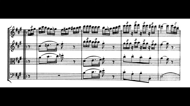 Joseph Haydn - Hob. III:47, String Quartet Op. 50 No. 4 In F-sharp Minor W/ Sheet Music