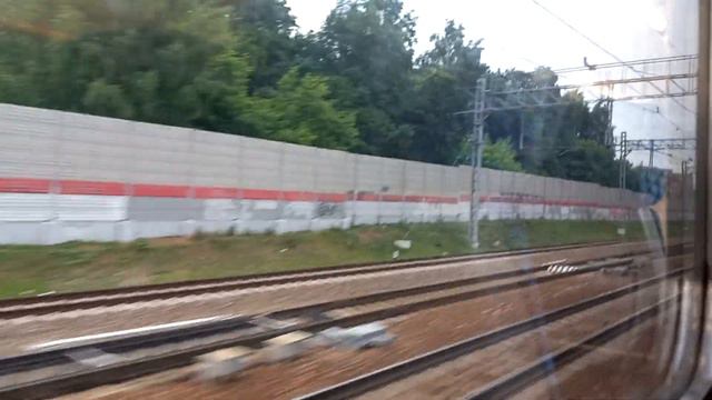 Поездка на электропоезде ЭП2Д-0108 ЦППК РЭКС по Белке! смотреть онлайн