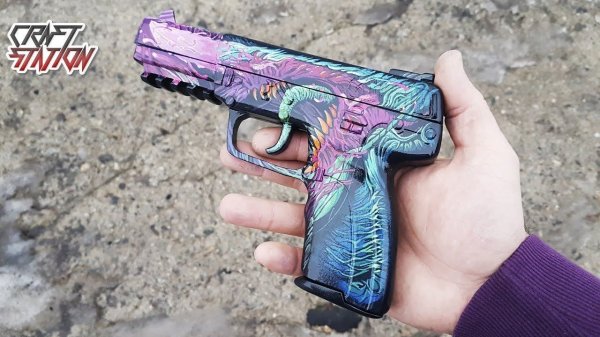 Как сделать Five-SeveN | Hyper Beast из CS:GO  DIY