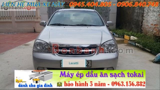 151 triệu, Bán Daewoo Lacetti EX 1 6 MT đời 2008, màu đẹp như mới смотреть онлайн