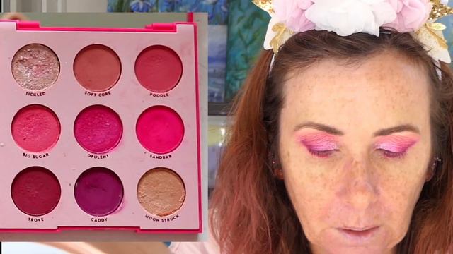 Ooh la la colourpop | 3 Continents 1 palette and a dupe | Pink all over makeup! смотреть онлайн