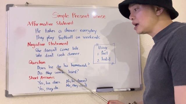 Simple Present Tense | ESL Lesson 📚 #FreeEnglishLessons смотреть онлайн