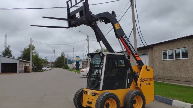 Навесное оборудование вилочная навеска Мини погрузчик LiuGong смотреть онлайн