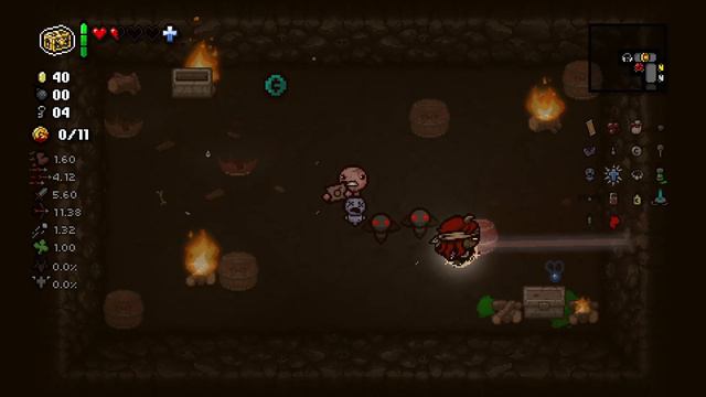 ТЯГОВЫЙ ЛУЧ И ШОКОЛАДНОЕ МОЛОКО ИМБА! ИГРА ЗА ЛИЛИТ | The Binding of Isaac: Repentance #158 смотреть онлайн