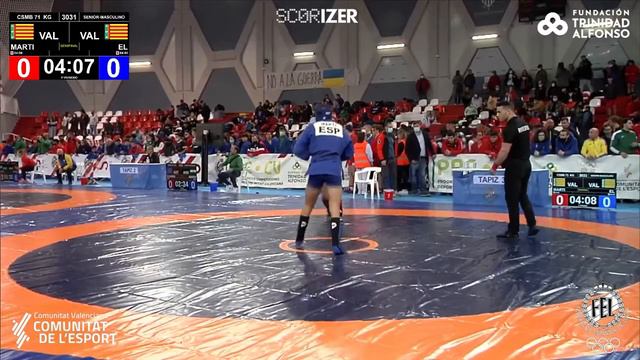 1/2 Final Combat Smb 71Kg: MARTI SEGARRA, ANTONI JOSEP (VAL) EL ALOUANY, ABDELILAH (VAL) смотреть онлайн