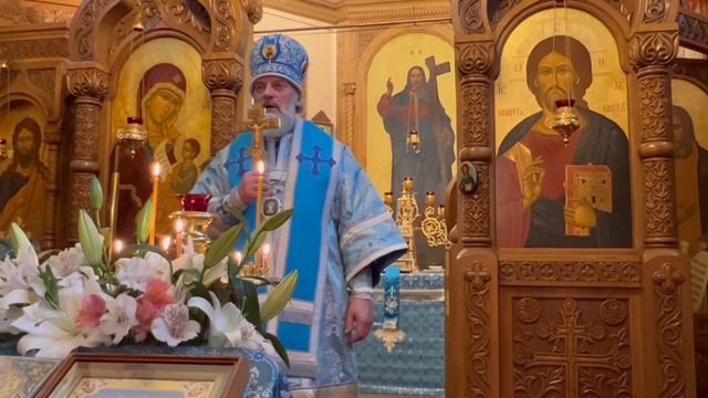 Слово митрополита Иннокентия в Скорбященском храме Михновской общины, в день престольного праздника смотреть онлайн