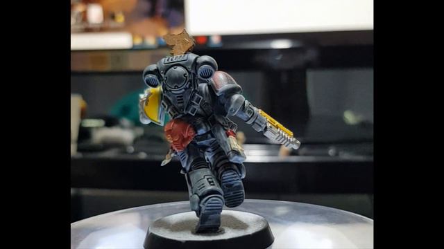 warhammer 40,000 - Space wolves Assault Intercessor painted! смотреть онлайн