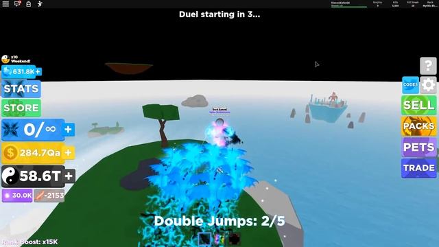 СРОЧНО ЗАХОДИ в Симулятор НИНДЗЯ ЛЕГЕНДЫ! CАМАЯ ЧИТЕРСКАЯ ОБНОВА в РОБЛОКС ⚡ Ninja Legends смотреть онлайн