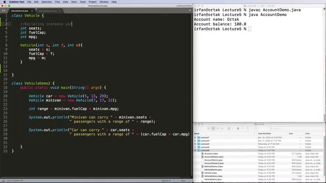 Java Classes 10: Class Methods смотреть онлайн