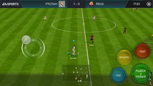 Играю в фифа мобайл первое видео только начал.....! Роналдо заложил в девятку смотреть онлайн