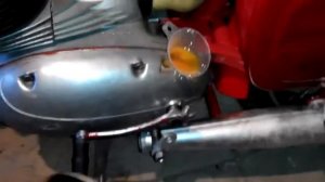 ява 354 №4 заливаем масло в двигатель ч2