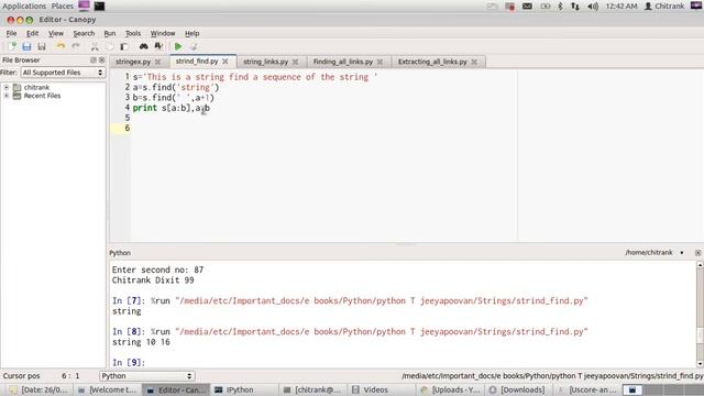 06 Python Programming, Working with strings and raw_input() | by Chitrank Dixit смотреть онлайн