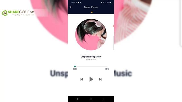 Mã code 37977. Đồ án Android Java - Ứng dụng nghe nhạc online - Music Basic App | Sharecode.vn смотреть онлайн