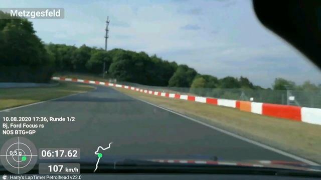 Ford Focus RS MK2 @ Nordschleife + GP Kurs Touristenfahrten 10.08.2020 смотреть онлайн