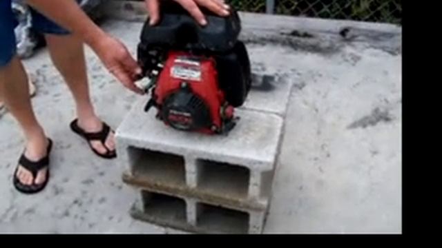 Honda GXH50 running смотреть онлайн