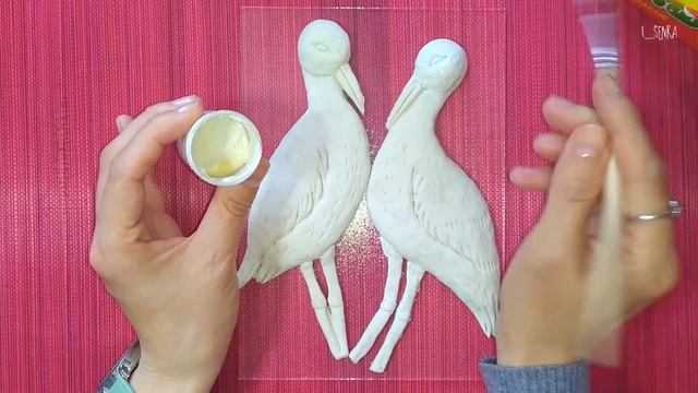 Картина из соленого теста аисты sculpting смотреть онлайн