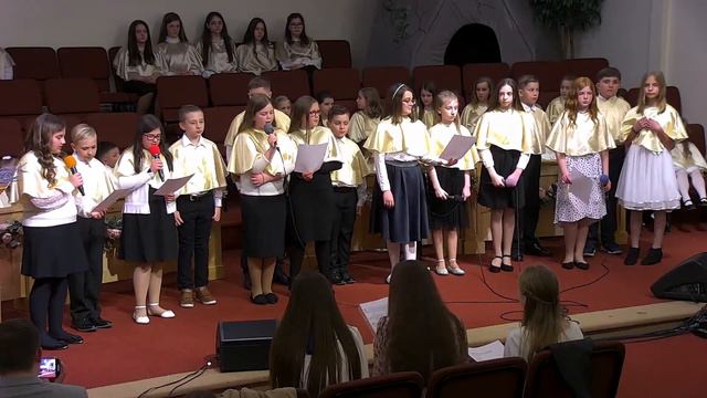 2022.04.17 Пасхальная программа воскресной школы - Вечернее богослужение смотреть онлайн
