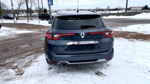 Renault megane GT-line 1.5 дизель механика 2018 смотреть онлайн