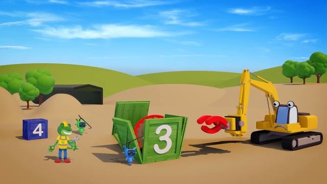 Землекопы, Трактор, экскаватор, мусоровоз и Грязевая строительная техника для детей смотреть онлайн