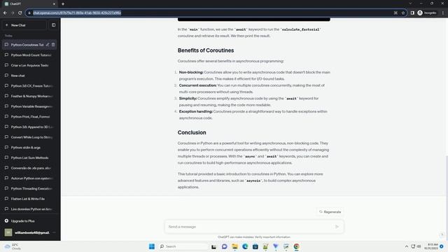 Coroutines in python смотреть онлайн