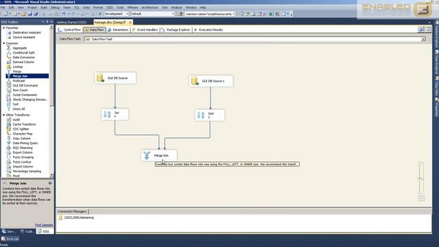 Step by Step - SSIS Merge Join, lookup Task -Part 4 смотреть онлайн