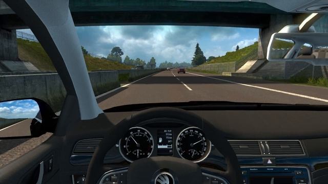 ETS2: Skoda Superb RS / Unmarked Police car смотреть онлайн