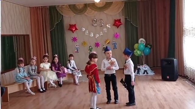 Сценка на 23 февраля "Подготовка" смотреть онлайн