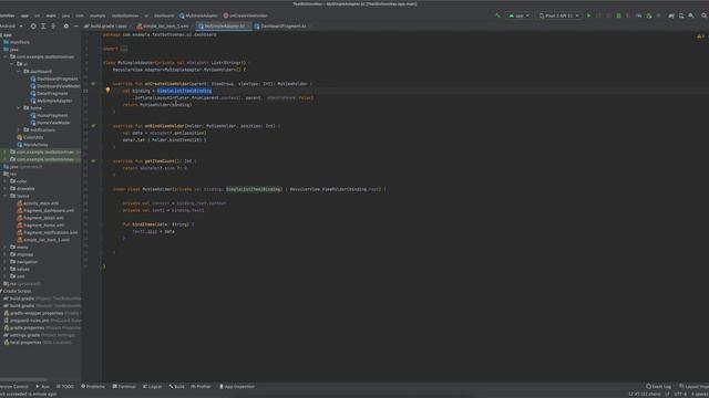 ViewBinding para Adaptador de un RecyclerView en Andorid Studio usando Kotlin смотреть онлайн