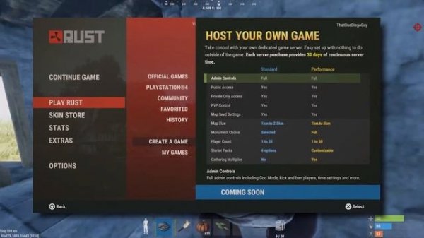 How To Create Your Own Server In Rust Console - Custom and Private Servers On Rust Console Edition
