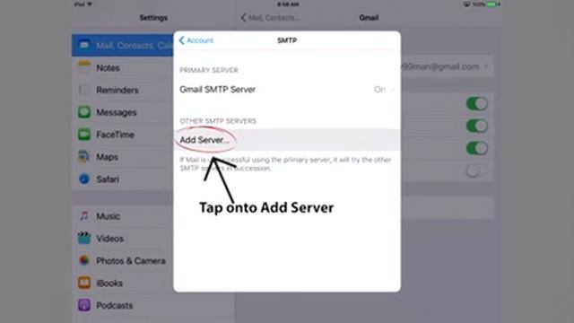 How To Setup Gmail On IPad/iPhone And IOS