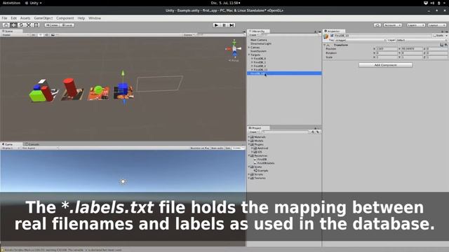 Walkthrough Database Creation and Unity3D application design смотреть онлайн