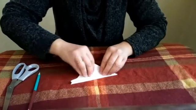Мастер-класс "Снежинка из бумаги" смотреть онлайн