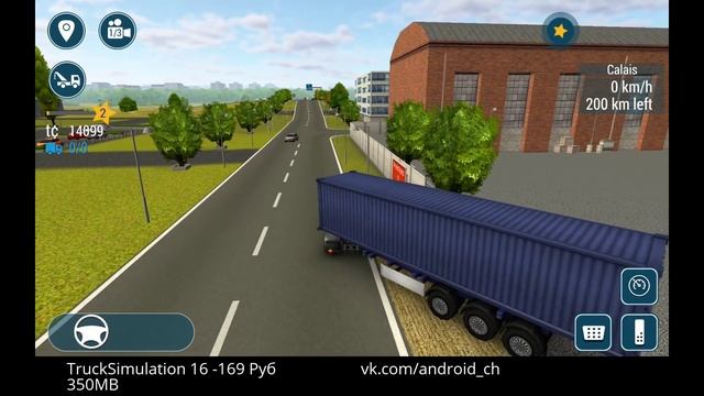 TruckSimulation 16 - Качественный симулятор дальнобойщика на Android
