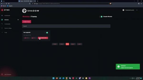 BAN APPEAL System | Dyno Bot | Discord 2022