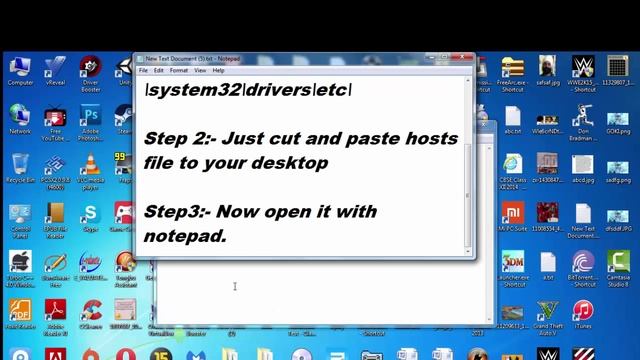 How to edit your Hosts File(Windows 7) смотреть онлайн