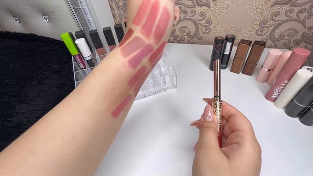 Моя коллекция блесков и помад для губ😻💄||#новинка #косметика #распаковка #лучшаякосметика #вб