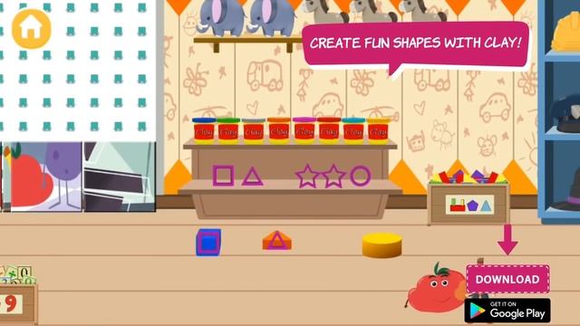 Fruits Vs Veggies - Toy Store | Official Game Trailer | Best Game For Kids | Kinsane Games смотреть онлайн