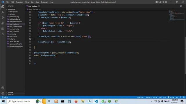 Chat App chat page process | React Native | Java Institute смотреть онлайн