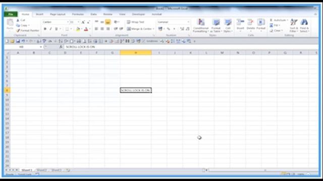 Why Do The Arrow Keys Move My Screen In Excel смотреть онлайн