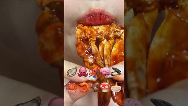 Asmr SPICY SEAFOOD BOIL MUKBANG 매운 해물찜 먹방 WEBFOOT OCTOPUS MUSSELS SHRIMP MUSHROOM Eating Sounds