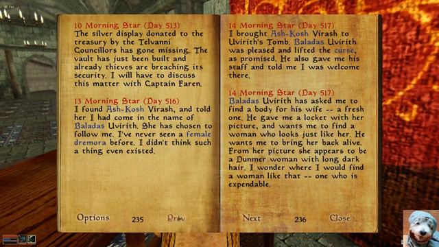 The Elder Scrolls III: Morrowind - Legacy Of Uvirith And Other Adventures смотреть онлайн