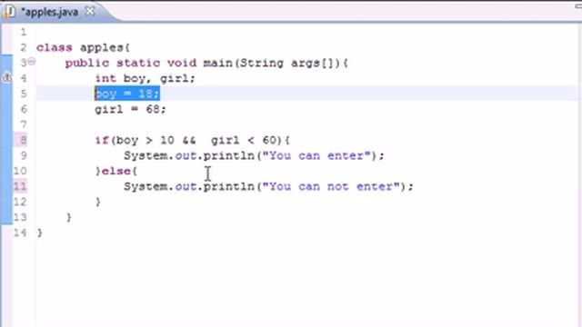 Java Programming Tutorial 11 Logical Operators смотреть онлайн