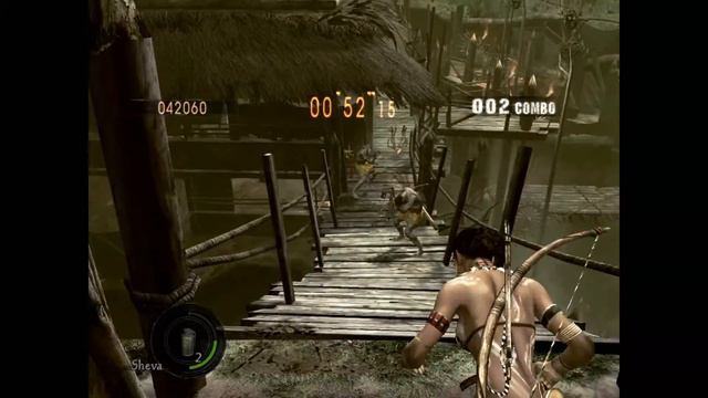 Resident Evil 5 Sheva Tribal Mercenaries SS Rank смотреть онлайн