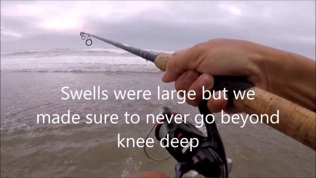 Oregon Surf Fishing - Catching Big Surf Perch with Gulp Sandworms смотреть онлайн